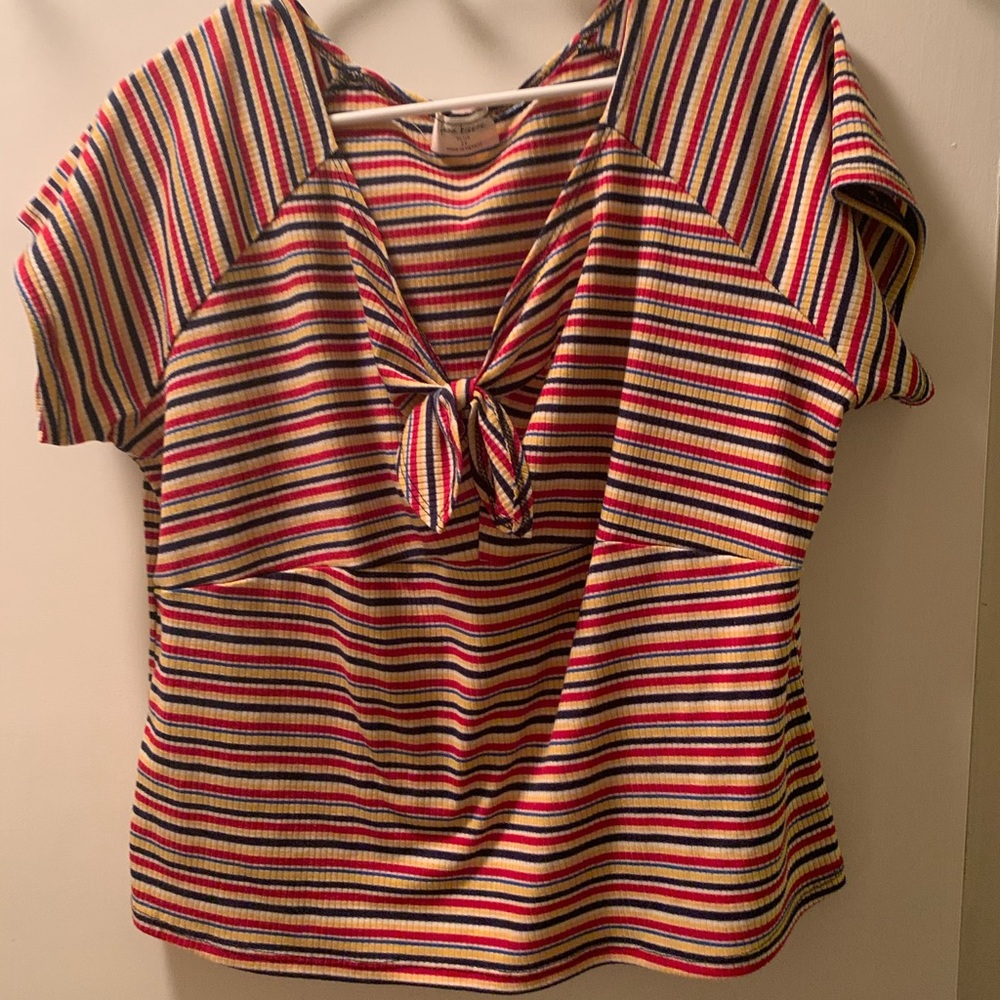 trendy plus size crop top